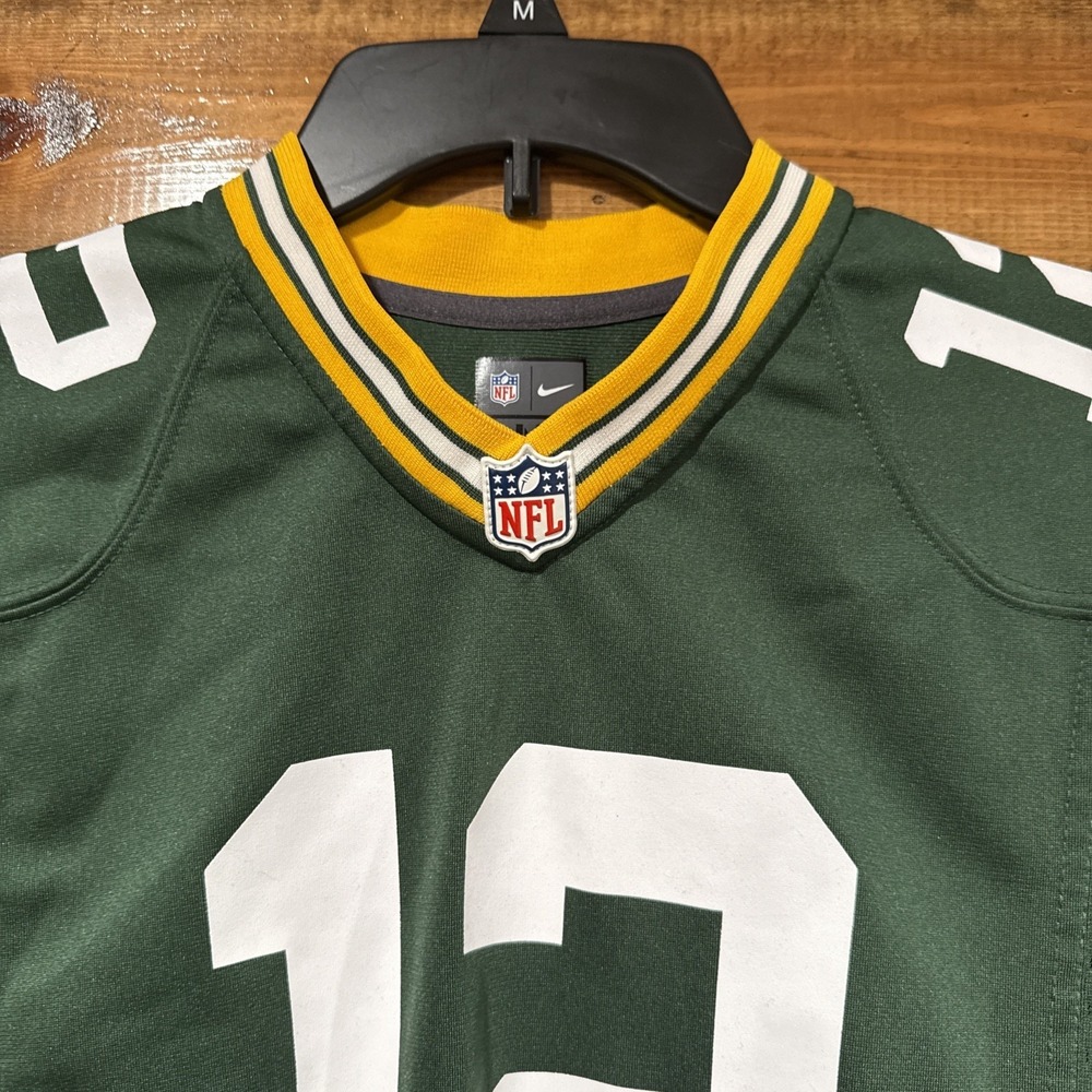 Aaron‎ Rodgers Green Bay Packers Nike NFL Game Jersey Youth Medium